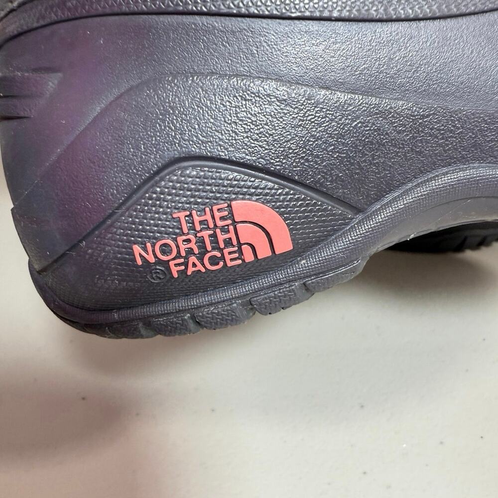 The North Face Shellista III Tall Boots Women’s Sz 7 Gray Purple Faux Fur Winter - Picture 10 of 14